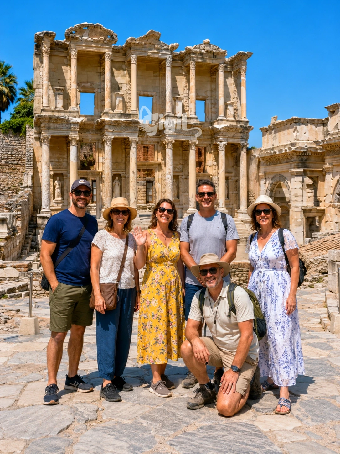 Celsus Library and Ephesus Stone Remains