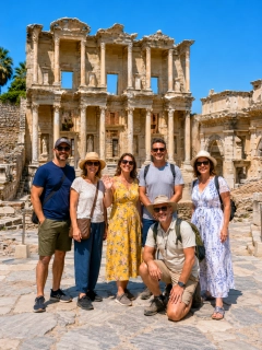 2-Day Private Ephesus, Terrace Houses & Temple of Artemis Tour from Side by Bus