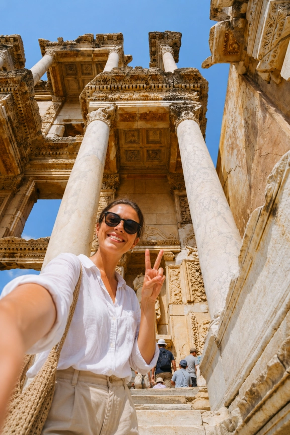 2-Day Private Ephesus, Terrace Houses & Temple of Artemis Tour from Antalya by Transfer Vehicle
