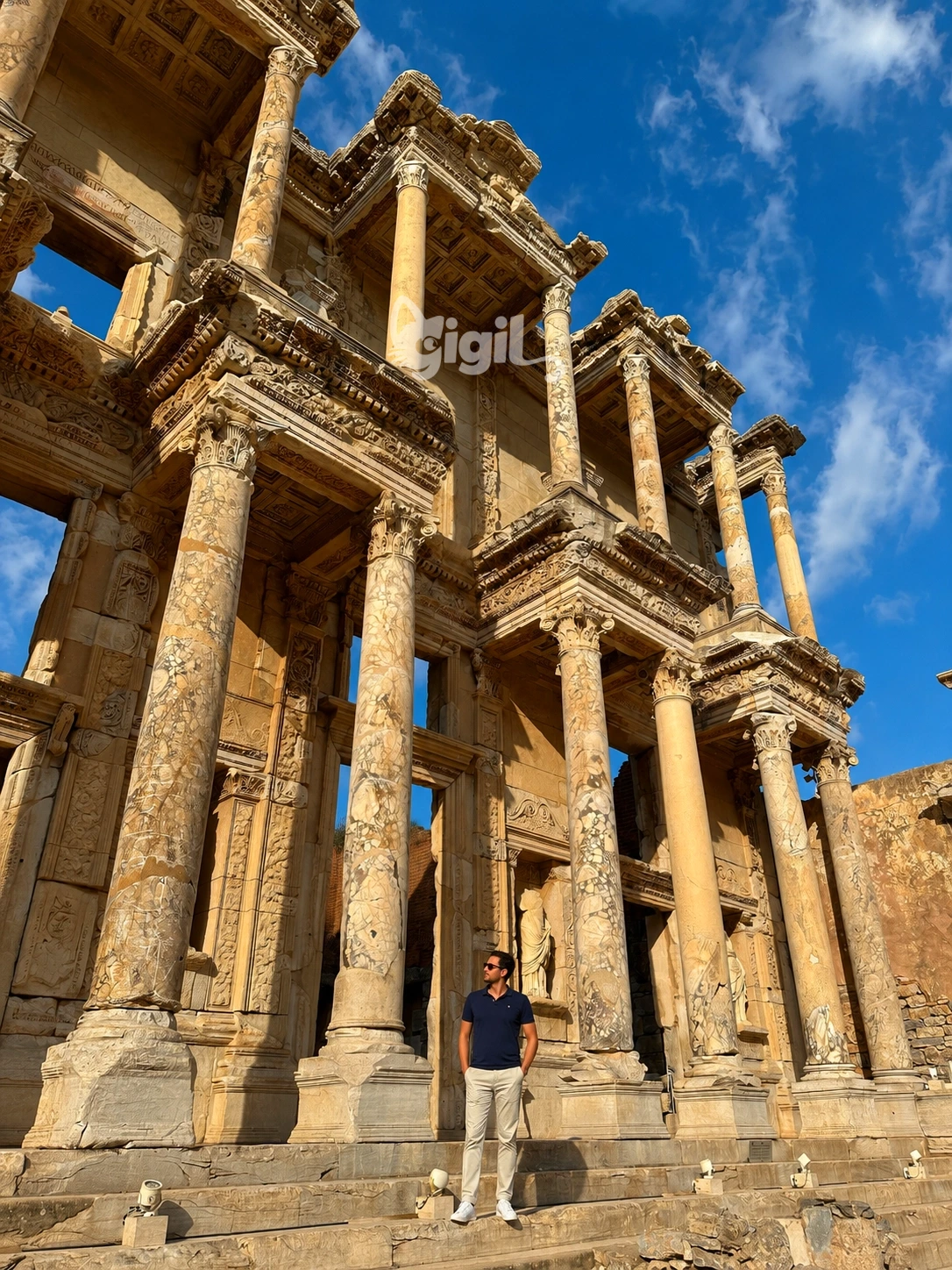 Celsus Library from the Marble Street