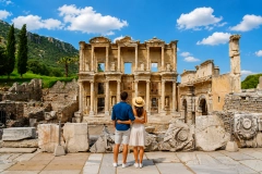 Ephesus, Terrace Houses and Temple of Artemis 2-Day Private Ferry Package from Samos