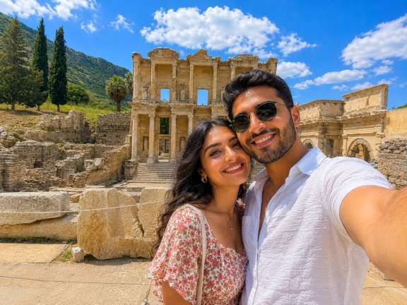 Private Ephesus, Terrace Houses & Temple of Artemis Day Tour from Antalya Airport by Flight