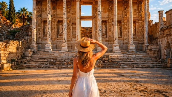 Private Ephesus, Terrace Houses & Temple of Artemis 2-Day Bus Tour from Fethiye