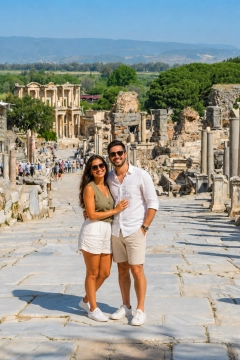2-Day Private Ephesus, Terrace Houses & Temple of Artemis Tour from Balikesir by Bus