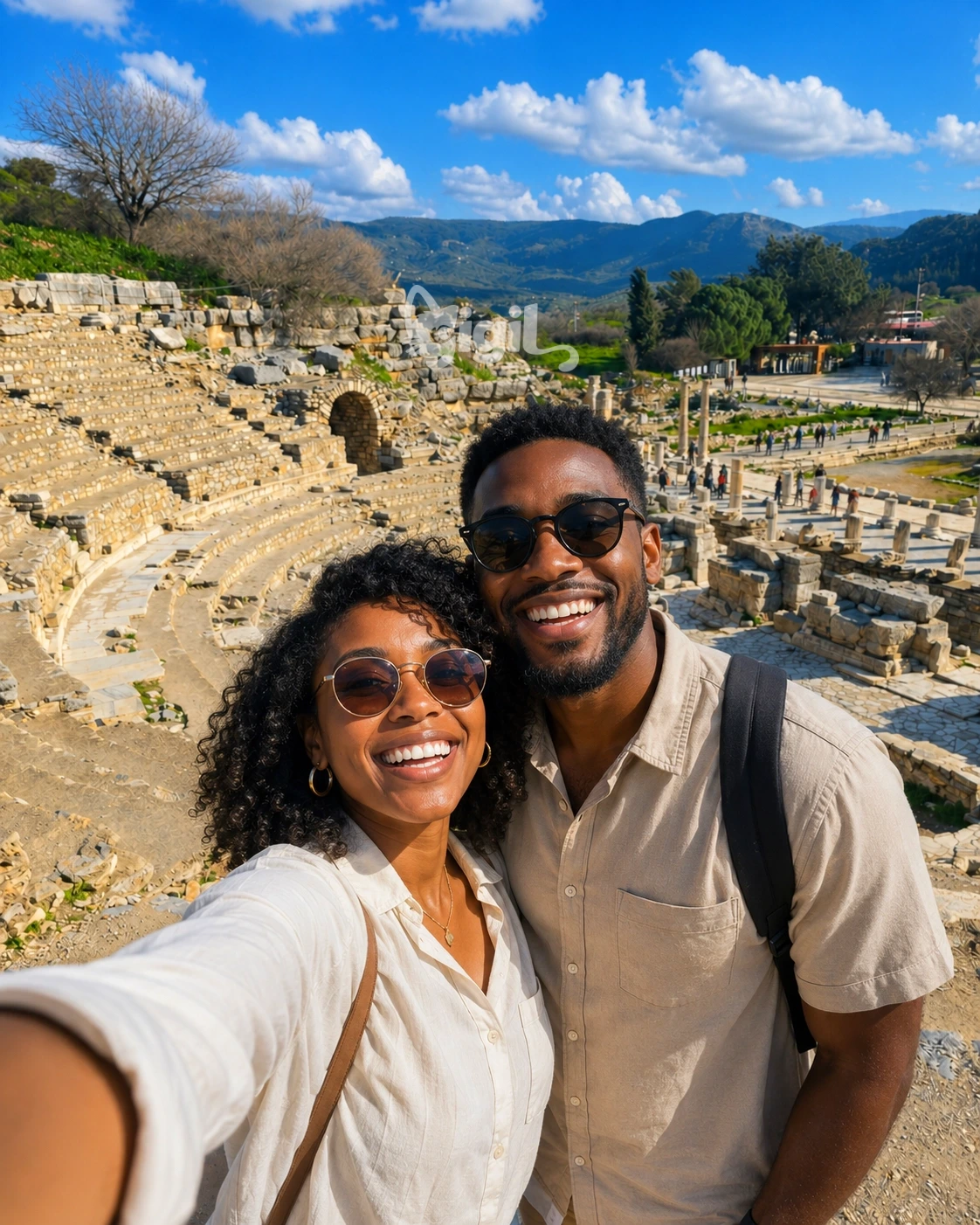 Odeon Curved Seating in Ephesus