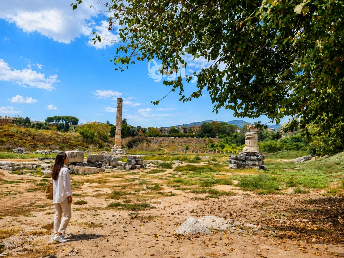 Temple of Artemis Remains Near Ephesus