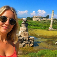 Ephesus, Terrace Houses and Temple of Artemis 2-Day Private Ferry Package from Samos