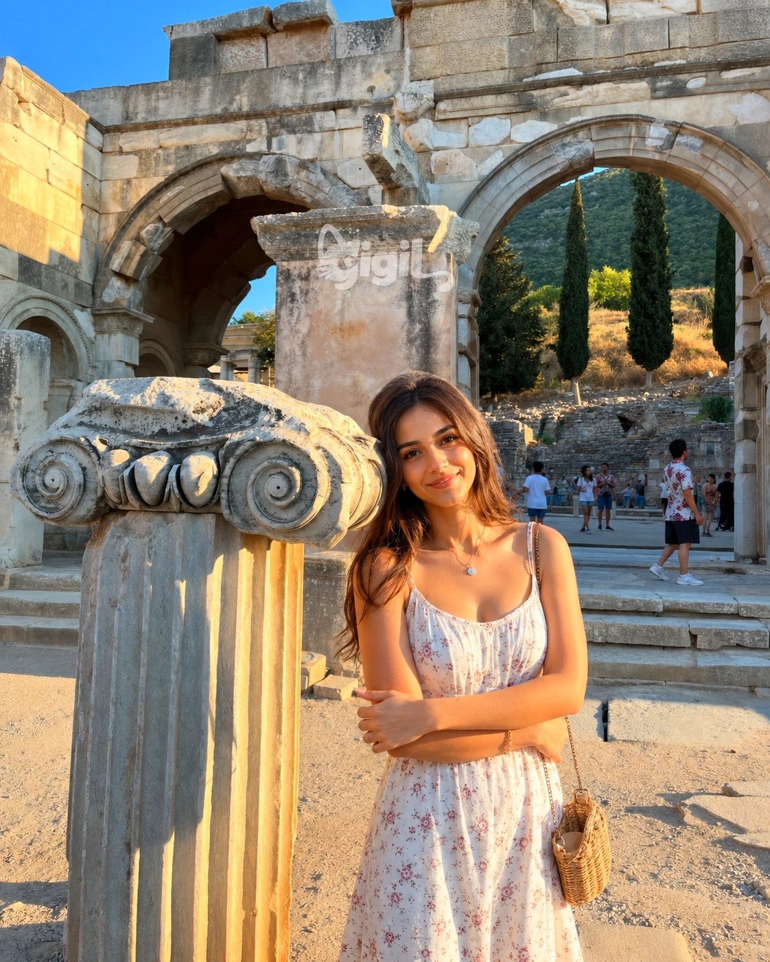 August Gate View Inside Ephesus