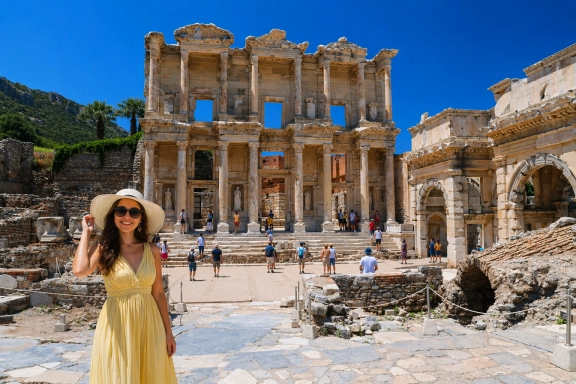 Small Group Ephesus, Terrace Houses, Virgin Mary and Artemis Shore Excursion from Marmaris Cruise Port