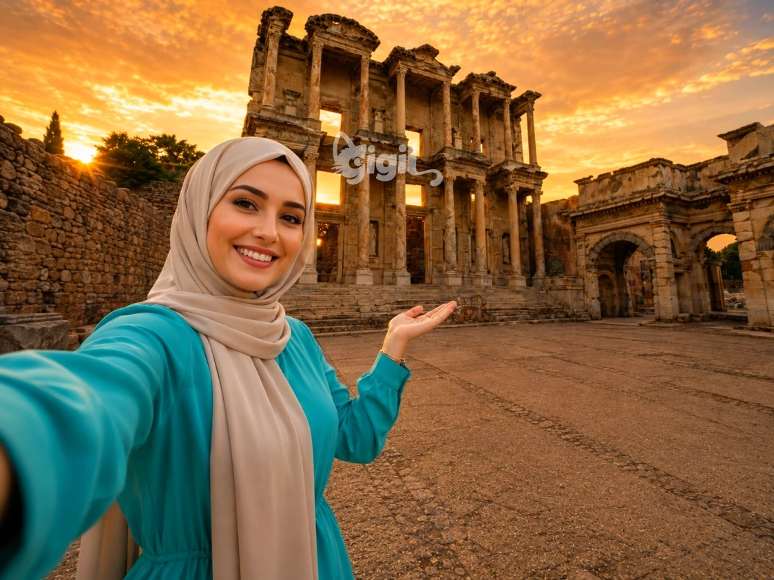 Celsus Library Archaeological Setting