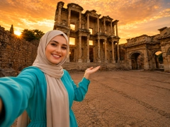 3-Day Ephesus, Terrace Houses, House of Virgin Mary & Temple of Artemis Small-Group Ferry Package from Vathy Port