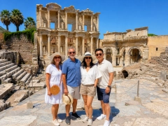 Conditional Same-Day Ephesus, Terrace Houses, House of Virgin Mary & Temple of Artemis Group Ferry Tour from Rhodes to Izmir