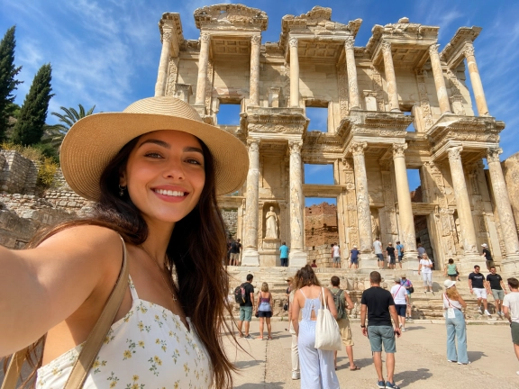 Ephesus, Terrace Houses, House of Virgin Mary and Temple of Artemis 3-Day Small-Group Comfort Ferry Package from Lesbos