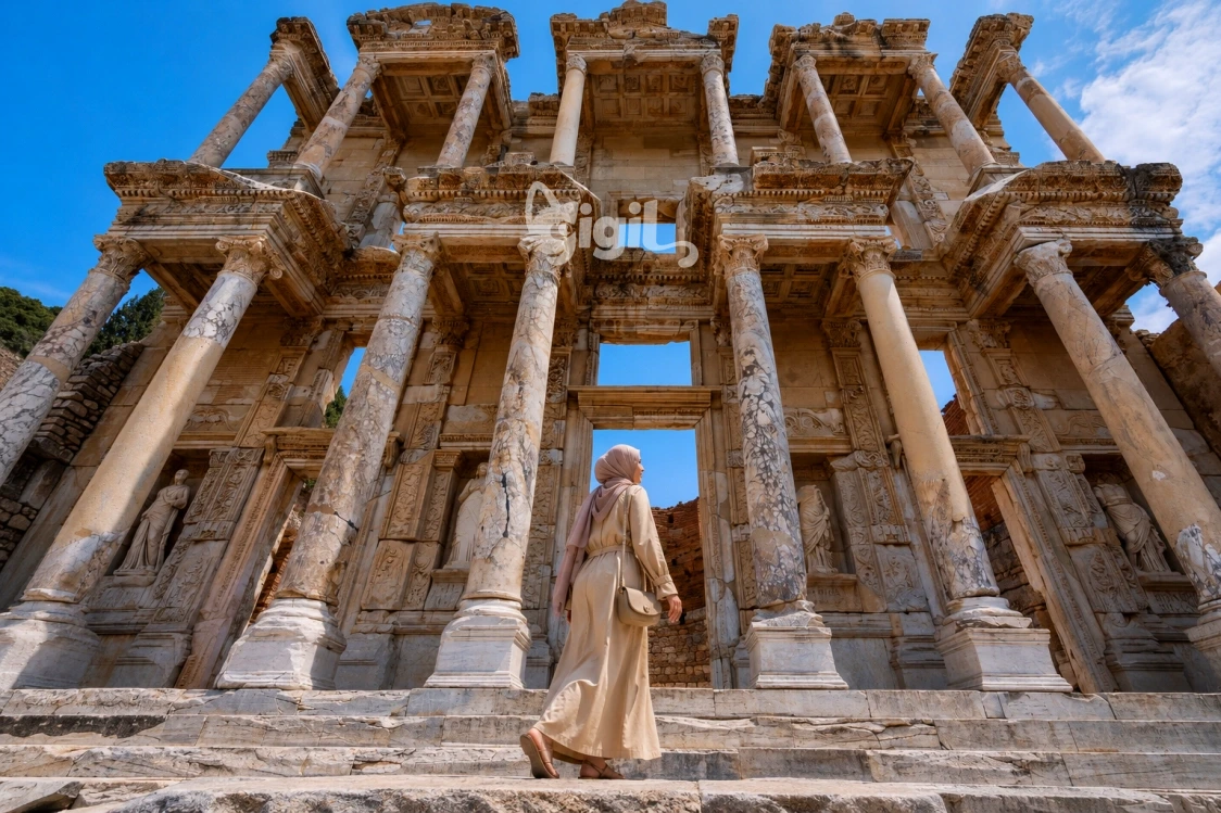 Celsus Library Cultural Memory Scene