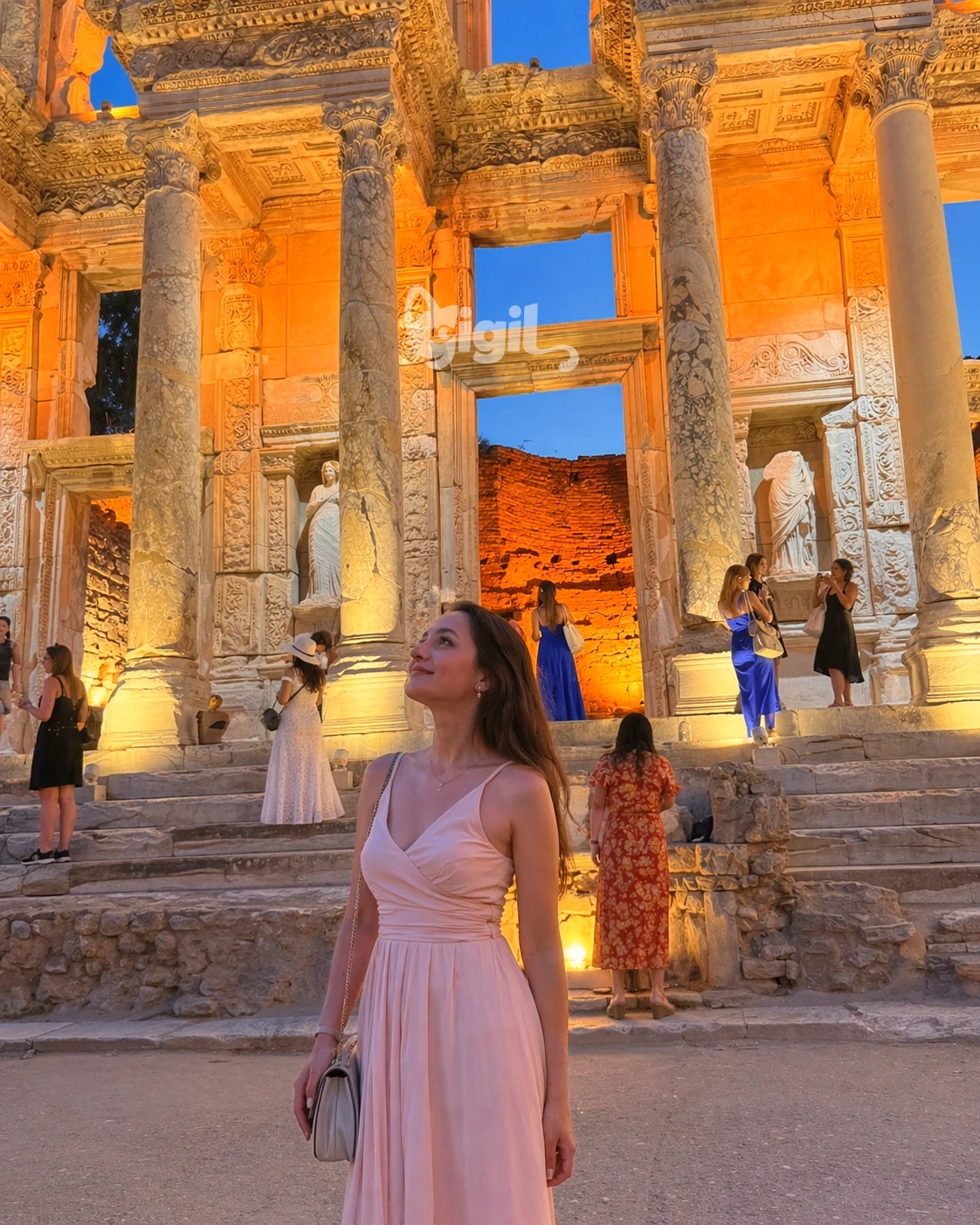 Celsus Library Historic Facade