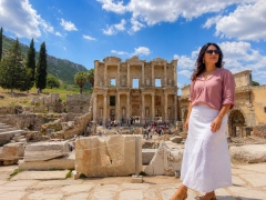 Small Group Ephesus, Terrace Houses, Virgin Mary and Artemis Day Tour from Istanbul by Flight
