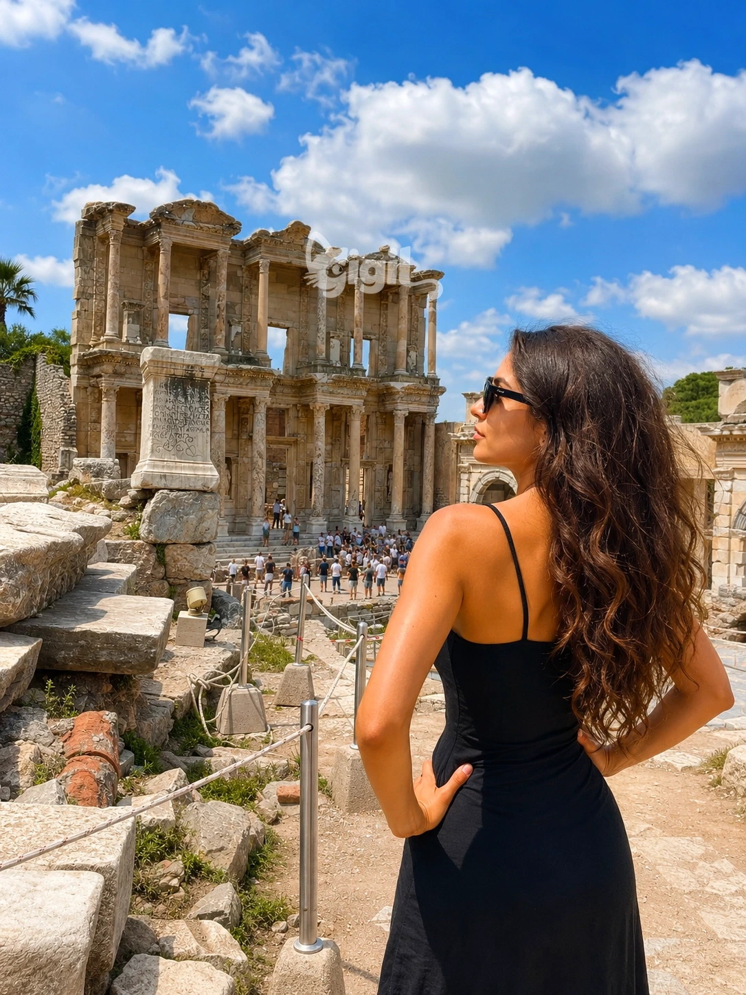 Celsus Library Restored Front