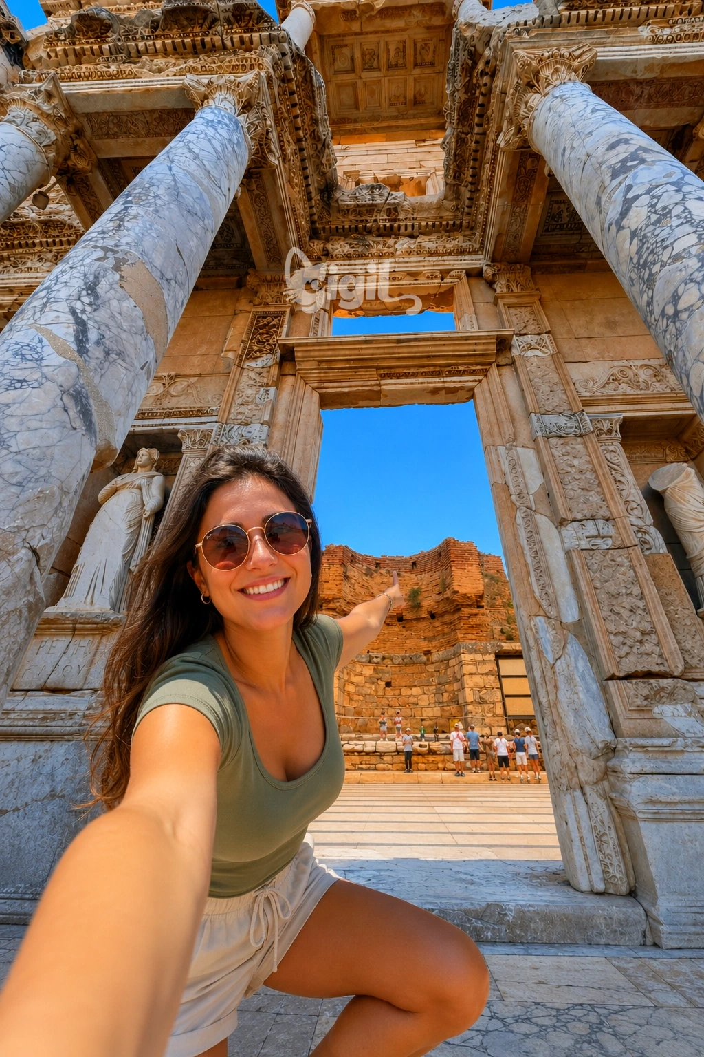Celsus Library Selcuk Heritage Setting