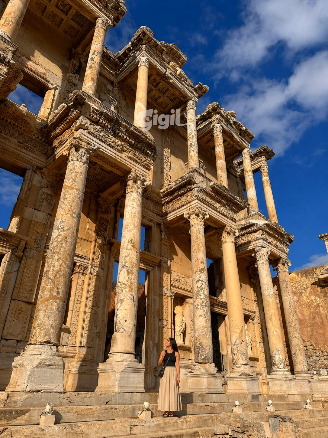 Celsus Library Urban Heritage View
