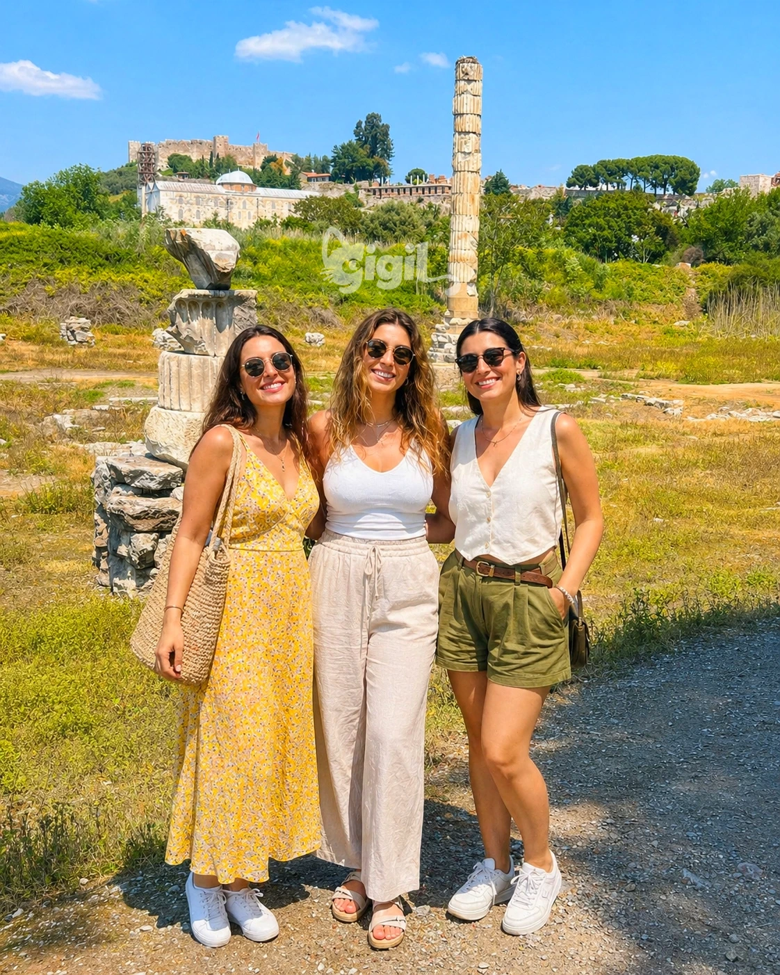 Temple of Artemis Landscape View