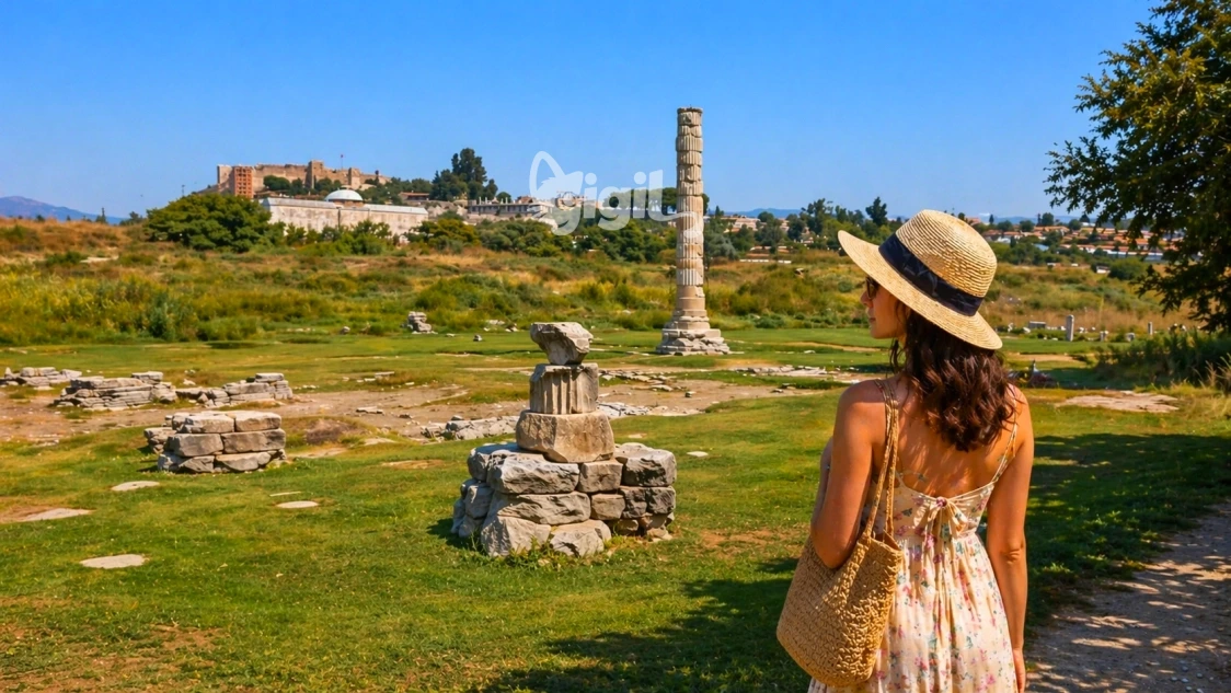 Temple of Artemis Remains Near Ephesus