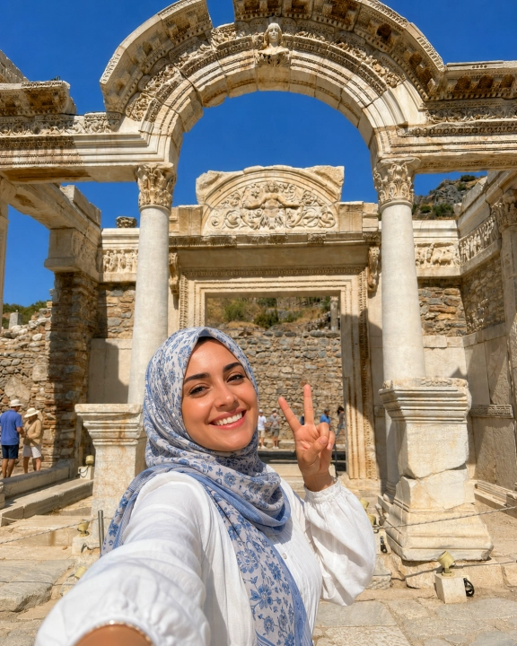 Conditional Same-Day Return Ephesus, Terrace Houses, House of Virgin Mary & Temple of Artemis Small-Group Ferry Day Trip from Karlovasi