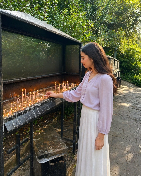 Votive Candle Area at the House of Virgin Mary