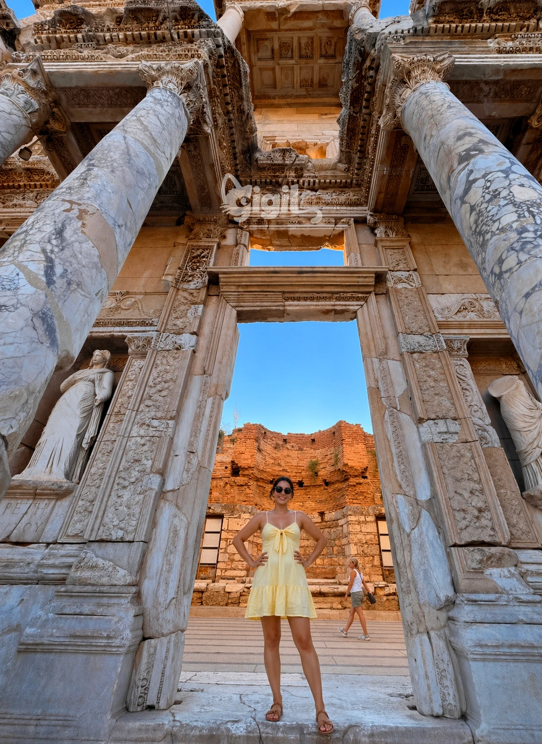 Celsus Library Ancient City Viewpoint