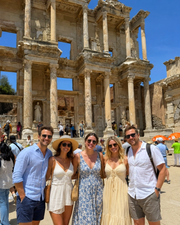 Private 3-Day Ephesus, Terrace Houses, House of Virgin Mary & Temple of Artemis Ferry Package from Leros