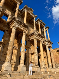 Private 2-Day Ephesus, Terrace Houses, House of Virgin Mary and Temple of Artemis Ferry Package from Lesbos to Izmir