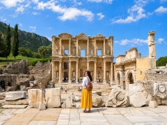 Ephesus, Terrace Houses, House of Virgin Mary & Temple of Artemis Conditional Same-Day Return Private Ferry Day Trip from Pythagorio Port