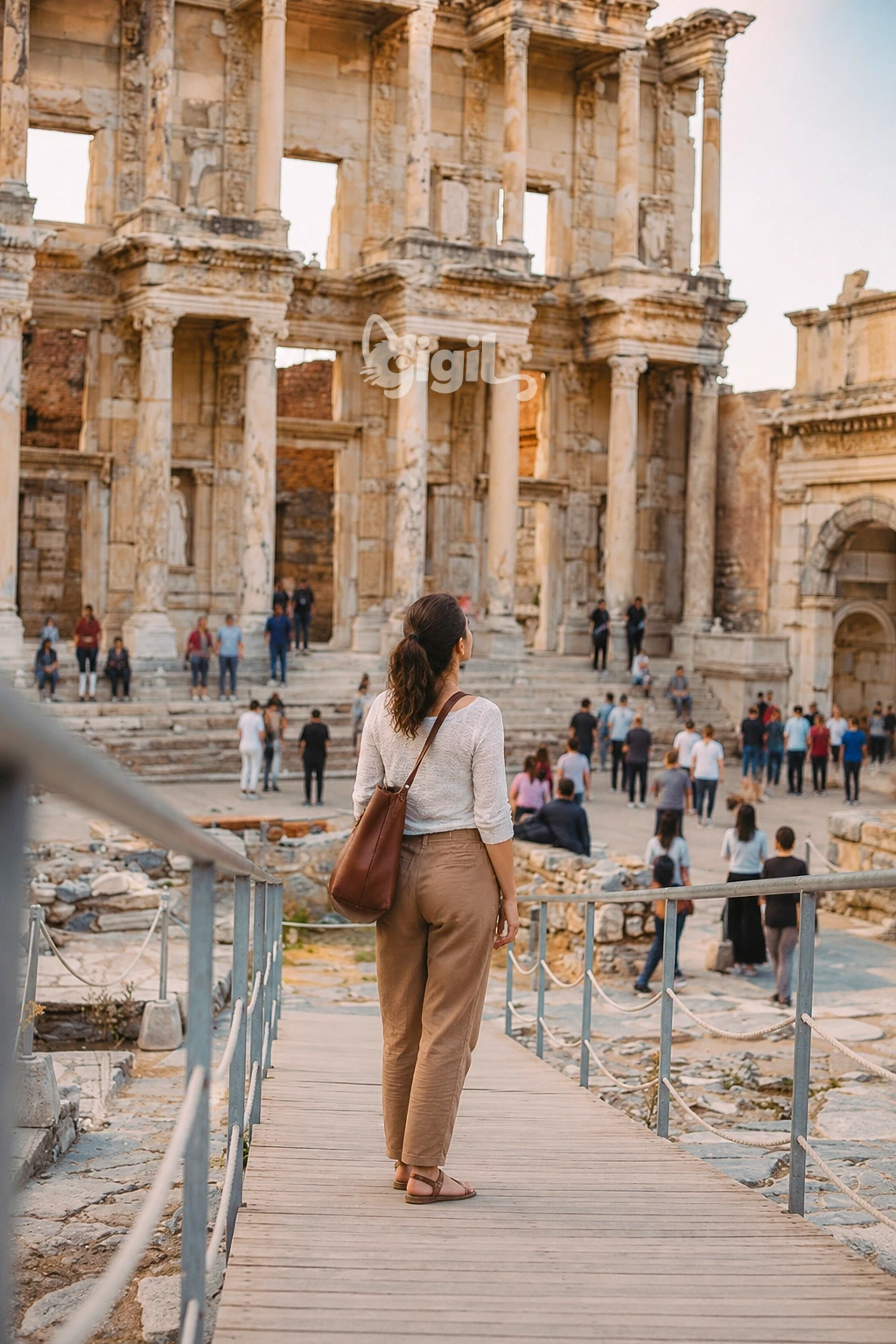 Celsus Library Marble Front in Ephesus