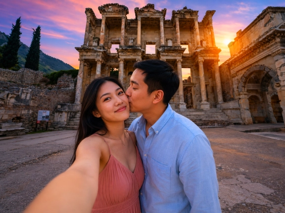 Private Ephesus, Terrace Houses, Virgin Mary and Artemis Day Tour from Hisaronu by Transfer Vehicle