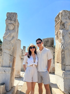Private Ephesus, Terrace Houses, Virgin Mary and Artemis Day Tour from Kemer by Flight