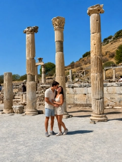 Private 3-Day Ephesus, Terrace Houses, House of Virgin Mary and Temple of Artemis Comfort Ferry Package from Lesbos
