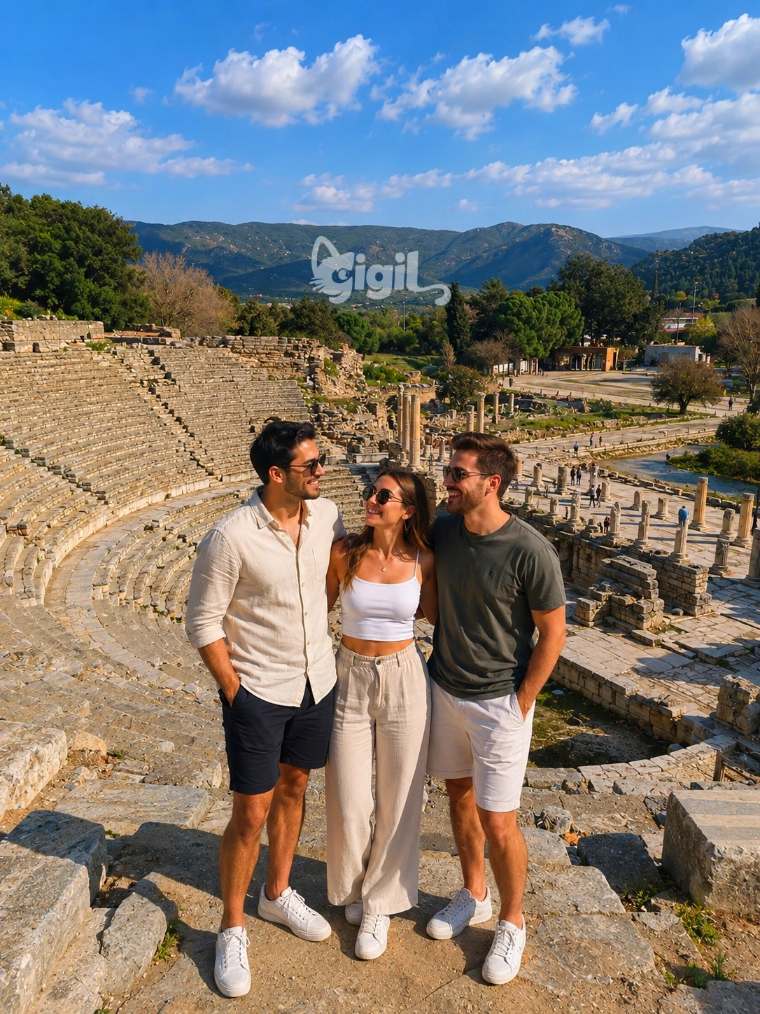 Odeon Stone Seating in Ephesus