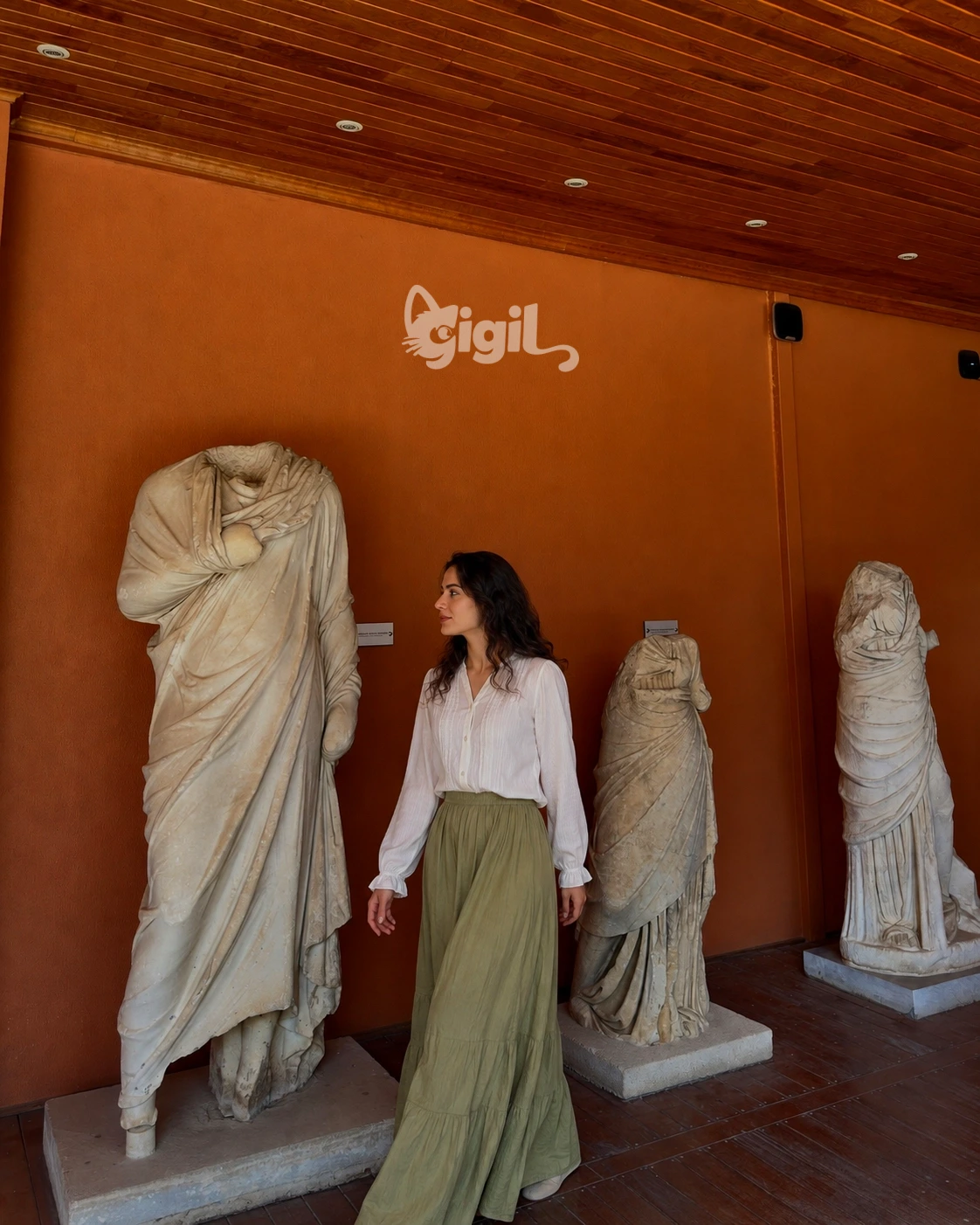 Ancient Draped Figures Collection View