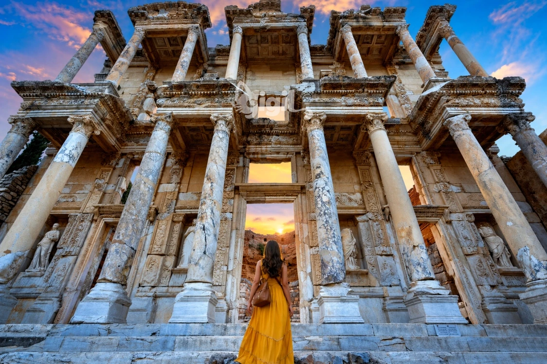 Celsus Library Ancient Learning Monument