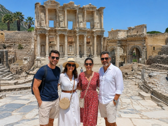 Small Group Ephesus Archaeology Day Tour from Bodrum by Transfer Vehicle: Terrace Houses & Museum