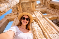 Ephesus, Terrace Houses & Ephesus Archaeological Museum 3-Day Group Ferry Package from Leros