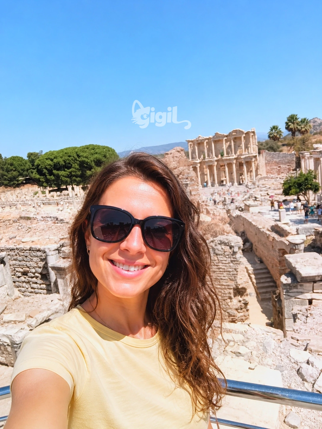 Celsus Library Landmark Marble View