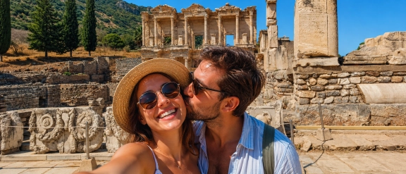 2-Day Ephesus, Terrace Houses & Ephesus Archaeological Museum Small-Group Ferry Package from Lesbos to Izmir