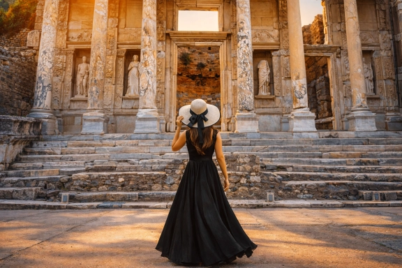 Small Group 2-Day Ephesus Archaeology Tour from Kayseri Airport by Flight: Terrace Houses & Museum
