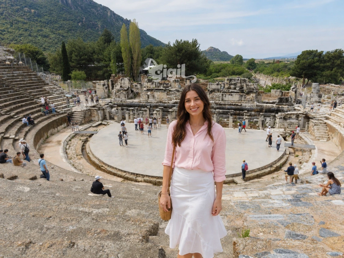 Grand Theatre Seating in Ephesus