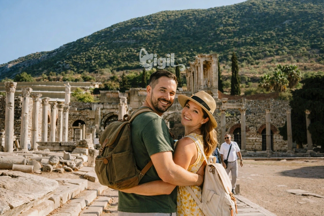 August Gate Ancient Entrance in Ephesus