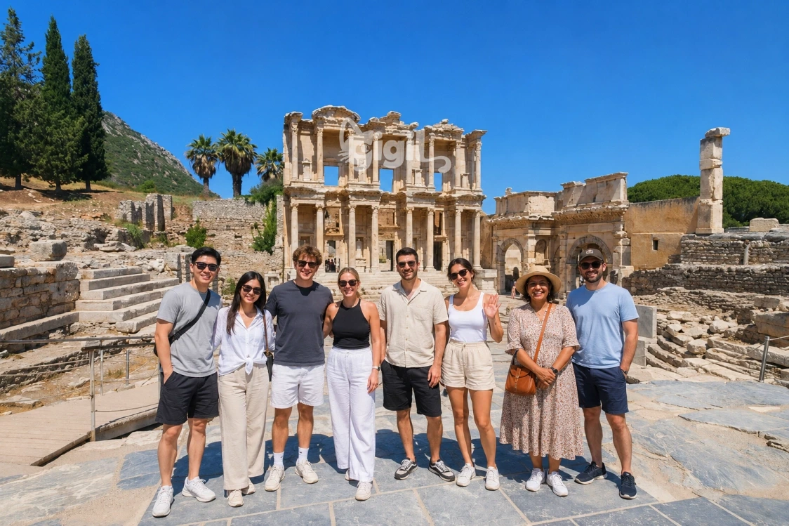 Celsus Library Excavation Setting