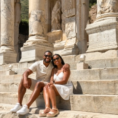 2-Day Private Ephesus Archaeology Tour from Sarigerme by Private Transfer Vehicle: Terrace Houses & Museum