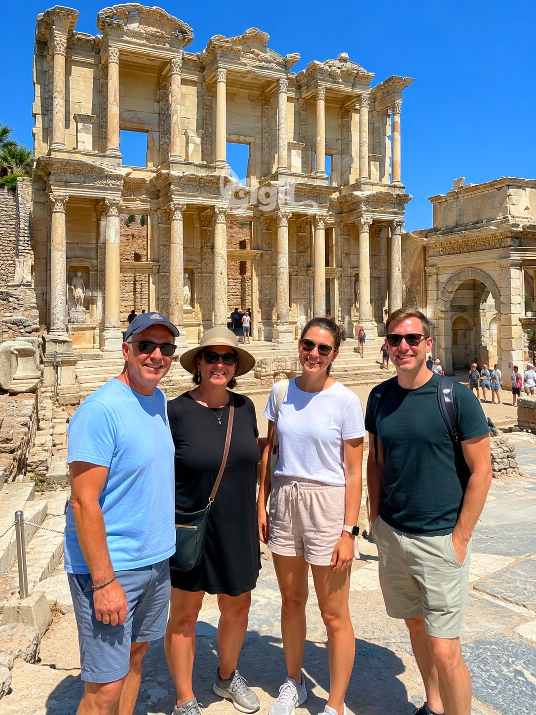 Celsus Library Landmark Photo Angle