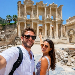 Private 3-Day Return Ephesus, Terrace Houses and Ephesus Archaeological Museum Comfort Ferry Package from Kos