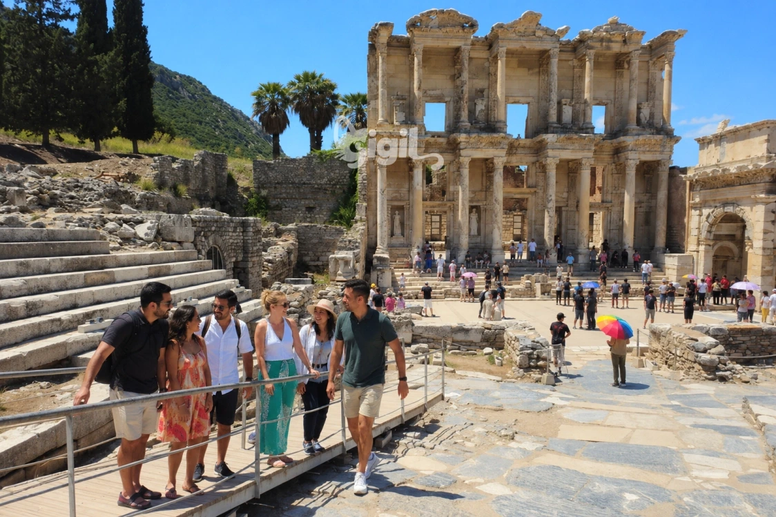 Celsus Library Travel Image in Ephesus